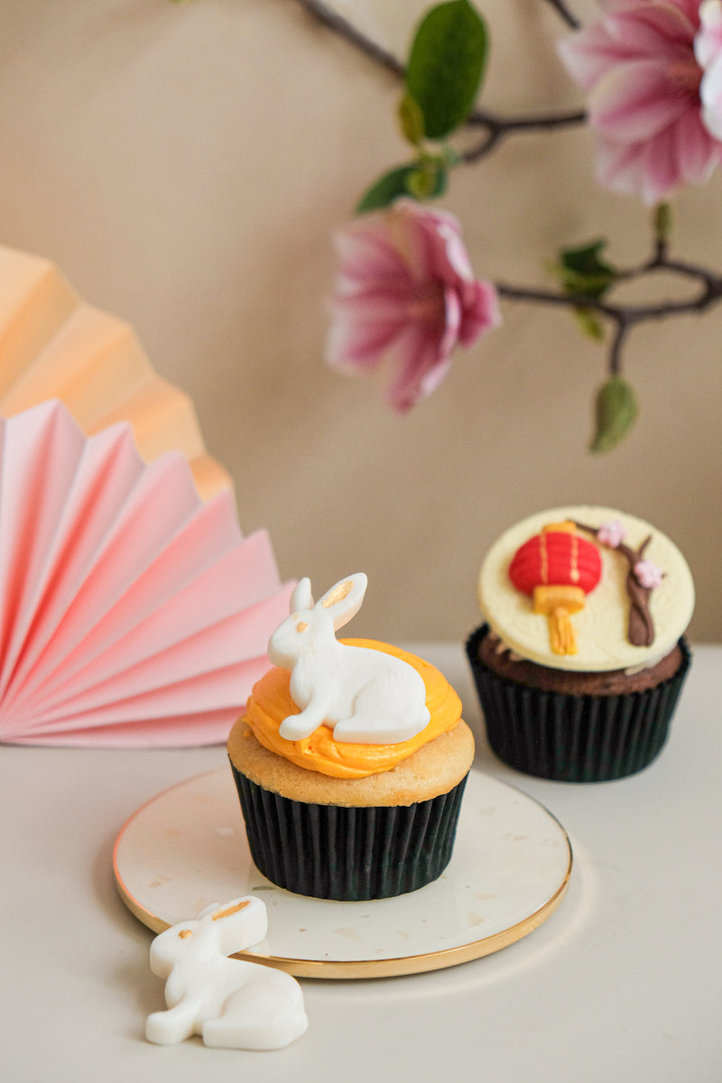 Mid Autumn Bunny Cupcake