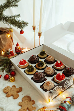 Box of 12 X'mas Cupcakes