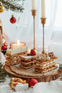 Box of 9 X'mas Mille Feuille