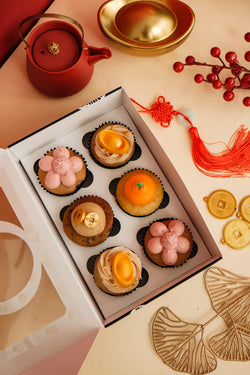 CNY Box of 6 Cupcakes