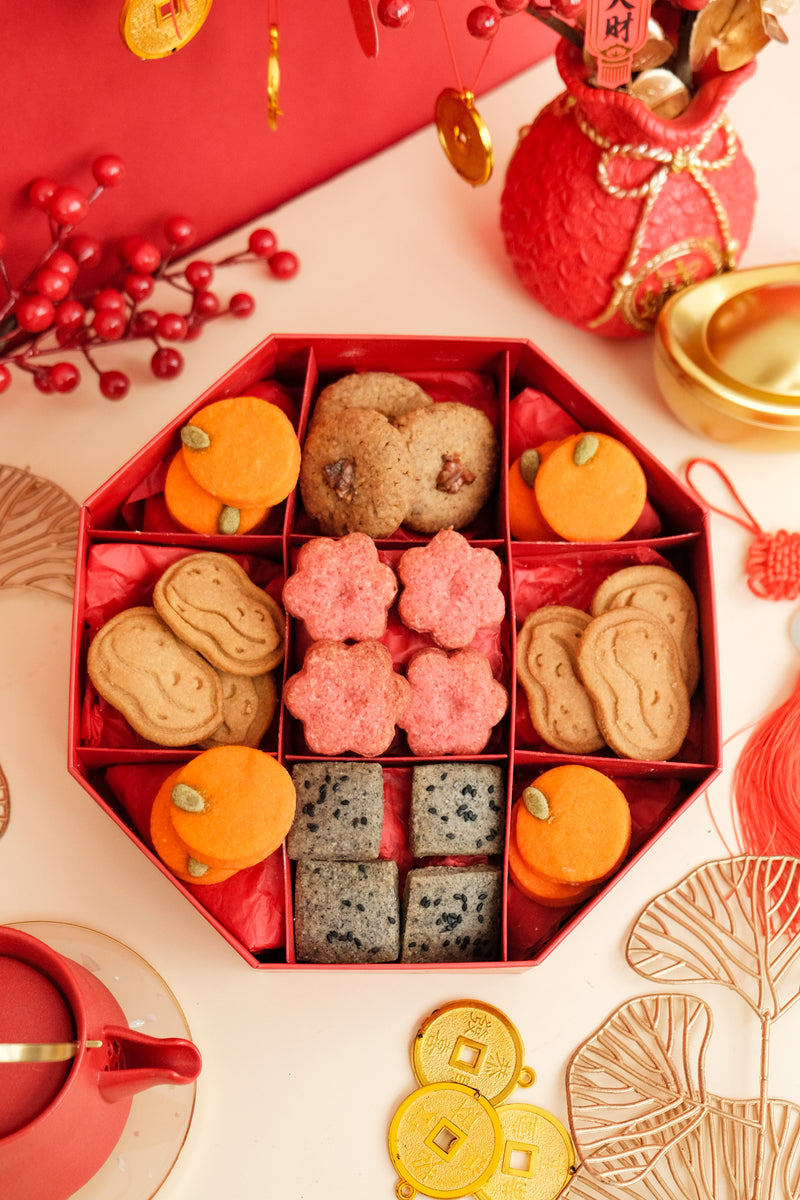 CNY No Added Sugar Tray of Togetherness Cookie Set