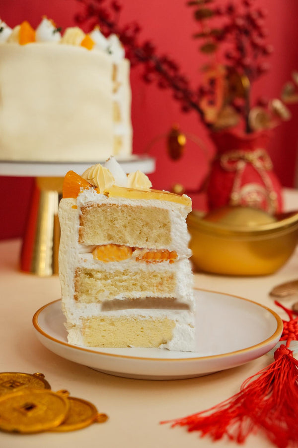 Japanese Mandarin Osmanthus Cotton Cake