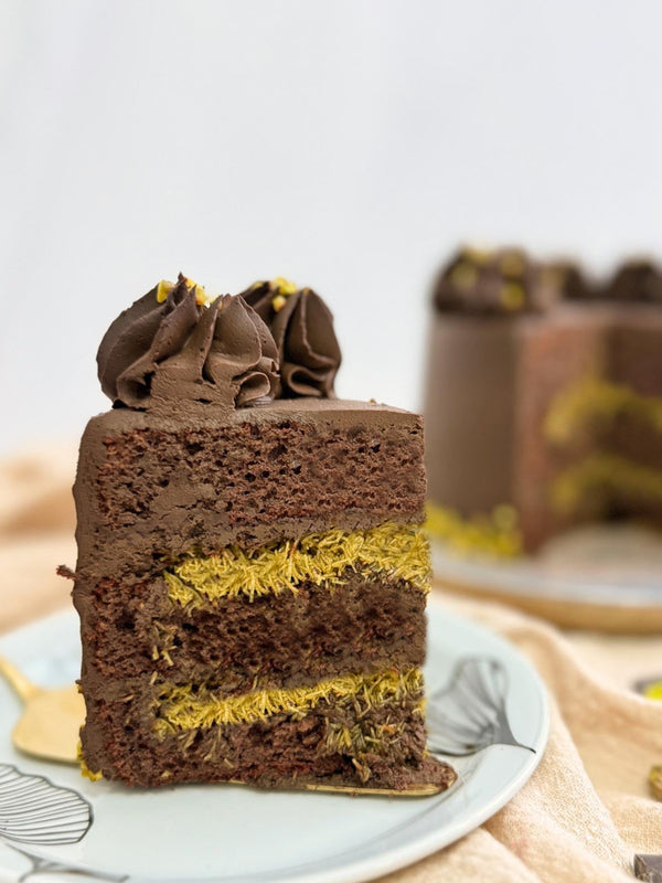 Dubai Chocolate Pistachio Cotton Cake