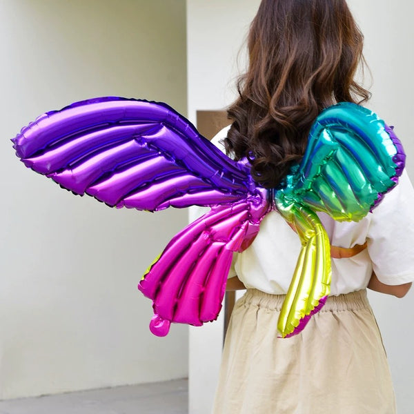 Butterfly Wing Balloon (Rainbow)