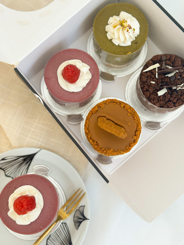 Box of 4 Assorted Cheesecakes