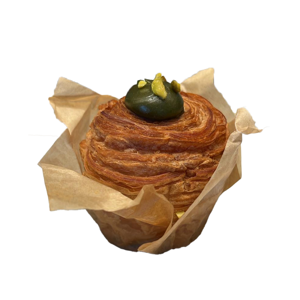 Pistachio Cruffin