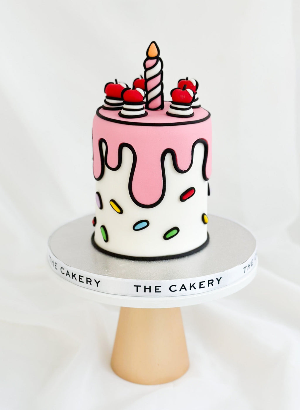 30+ Cute Comic Cakes For Cartoon Lovers : Christmas Comic Cake | Christmas cake  designs, Cartoon cake, Cartoon birthday cake