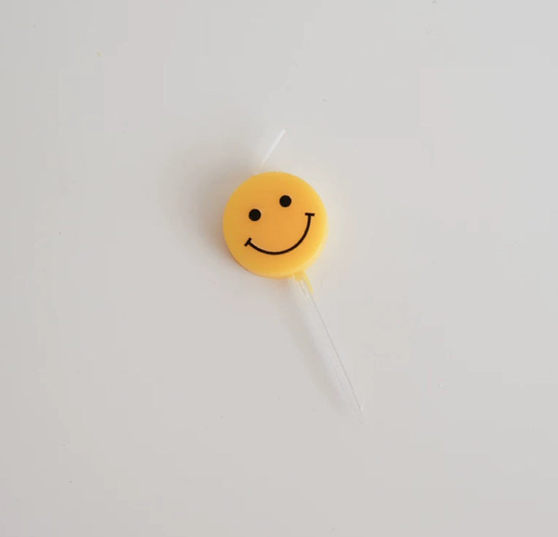 Smiley Face Candle