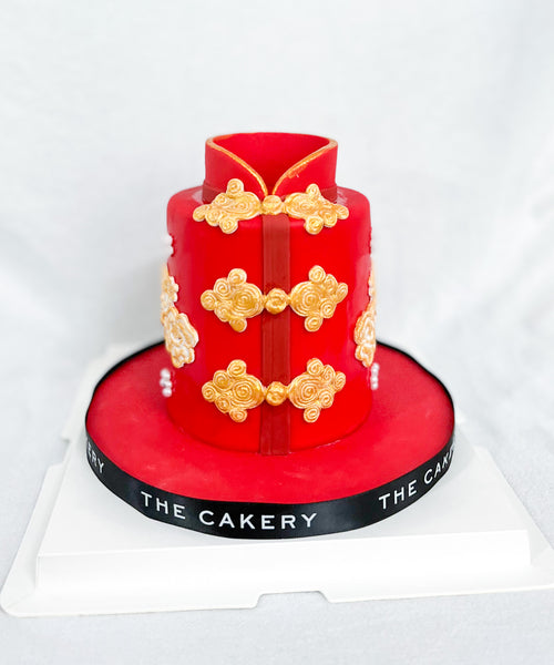 Qi Pao Cake – The Cakery Hong Kong