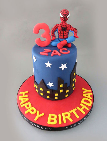 Spider Man Cake – The Cakery Hong Kong