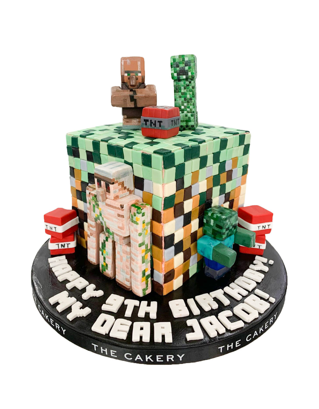 Legominecraft Cake - CakeCentral.com
