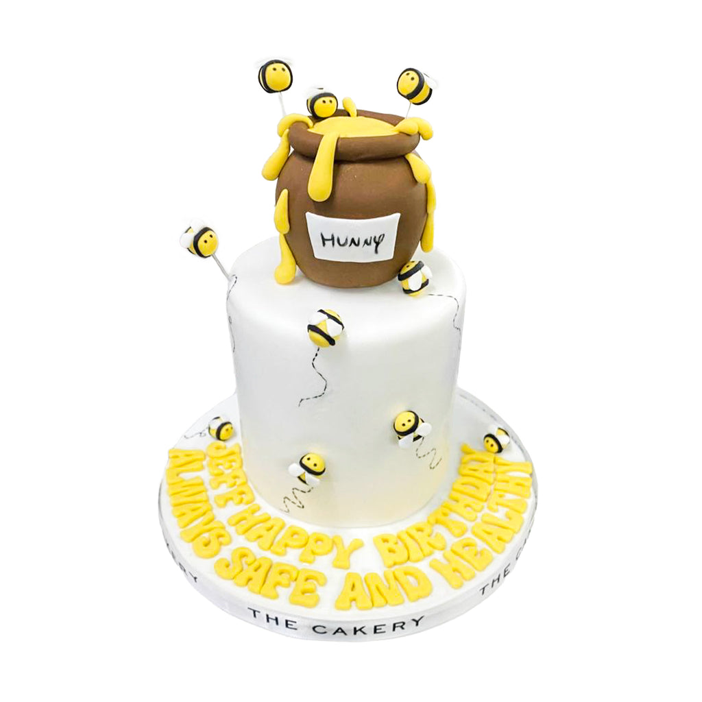 Honey pot cake | Bee cakes, Cake, Pot cakes